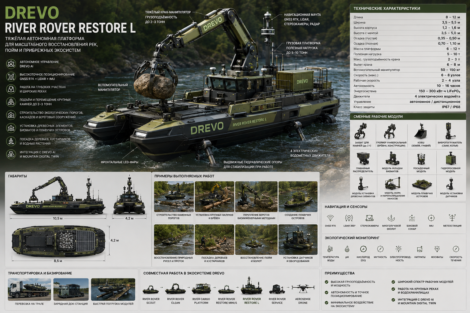 DREVO River Rover Restore L